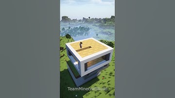 Modern House | Tutorial l Timelapse build l #minecraft