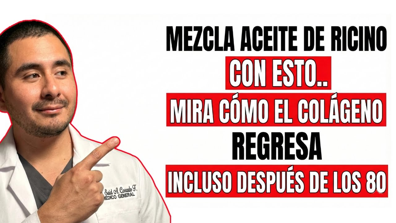 URGENTE para +55 años: El Error del Aceite de Ricino y el Ingrediente SECRETO que Borra Arrugas
