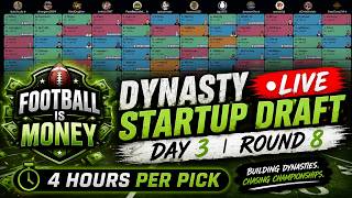 Multi-Year Dynasty Startup Draft Continues! | Live Team Grades & Analysis