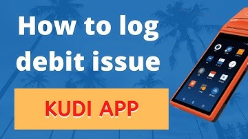 How to log dispense error on NOMBA (KUDI)