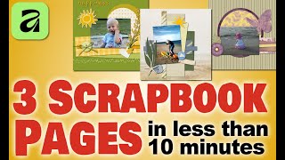 How to Use Quick Pages in Affinity Photo (Fast Scrapbooking Workflow)