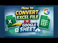 How to Convert Excel File to Google Sheet |SilambuSarma