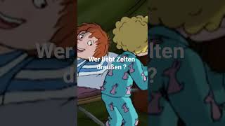 Wer liebt Zelten draußen ?