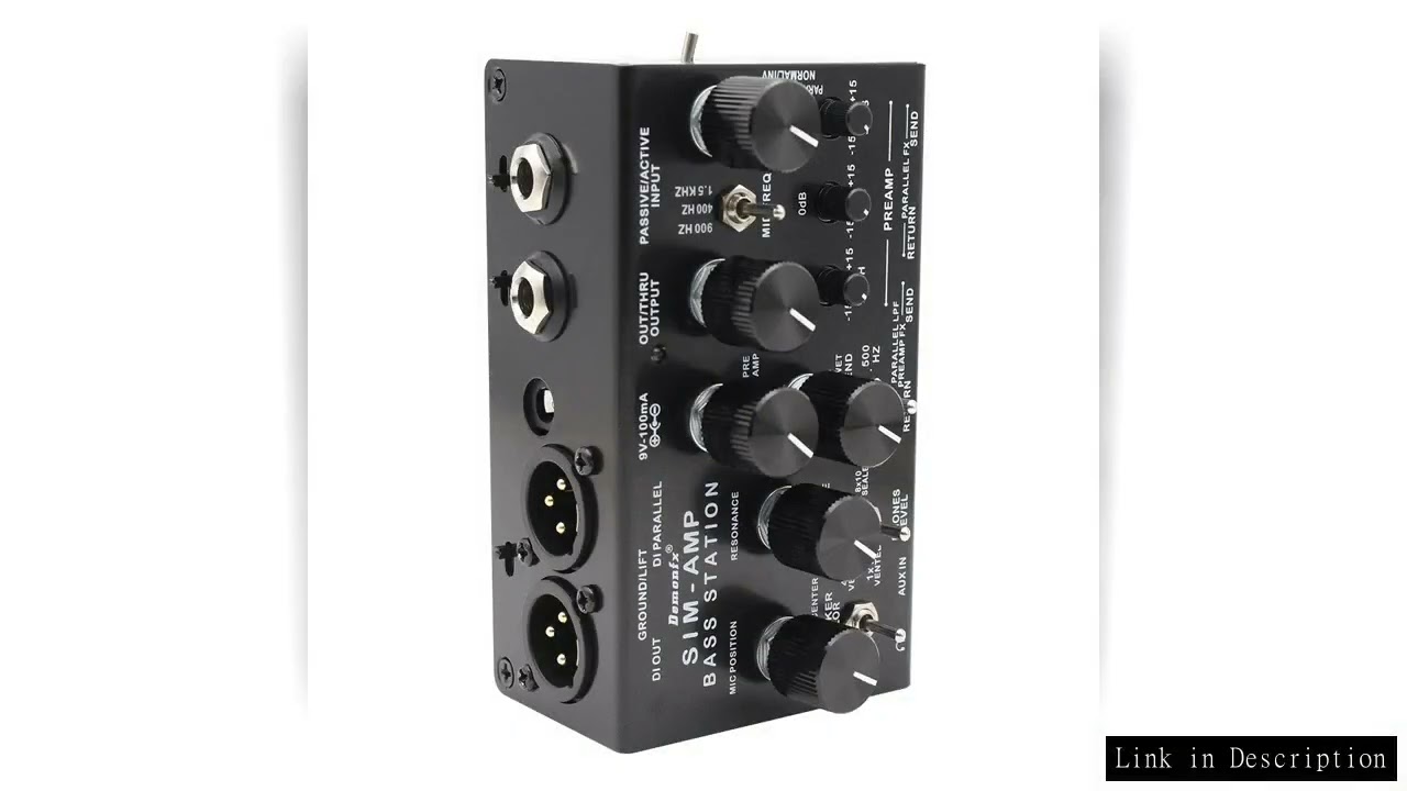 Demonfx SIM-AMP High Quality Simplifier Bass Station | Preamp