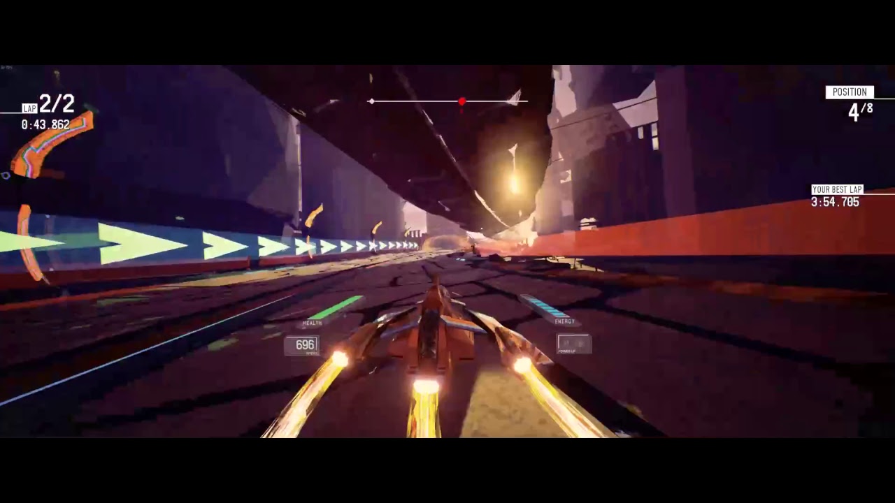 Redout (21:9) 3440x1440 Epic settings GTX 1080 i5 6500 (4.Ghz)