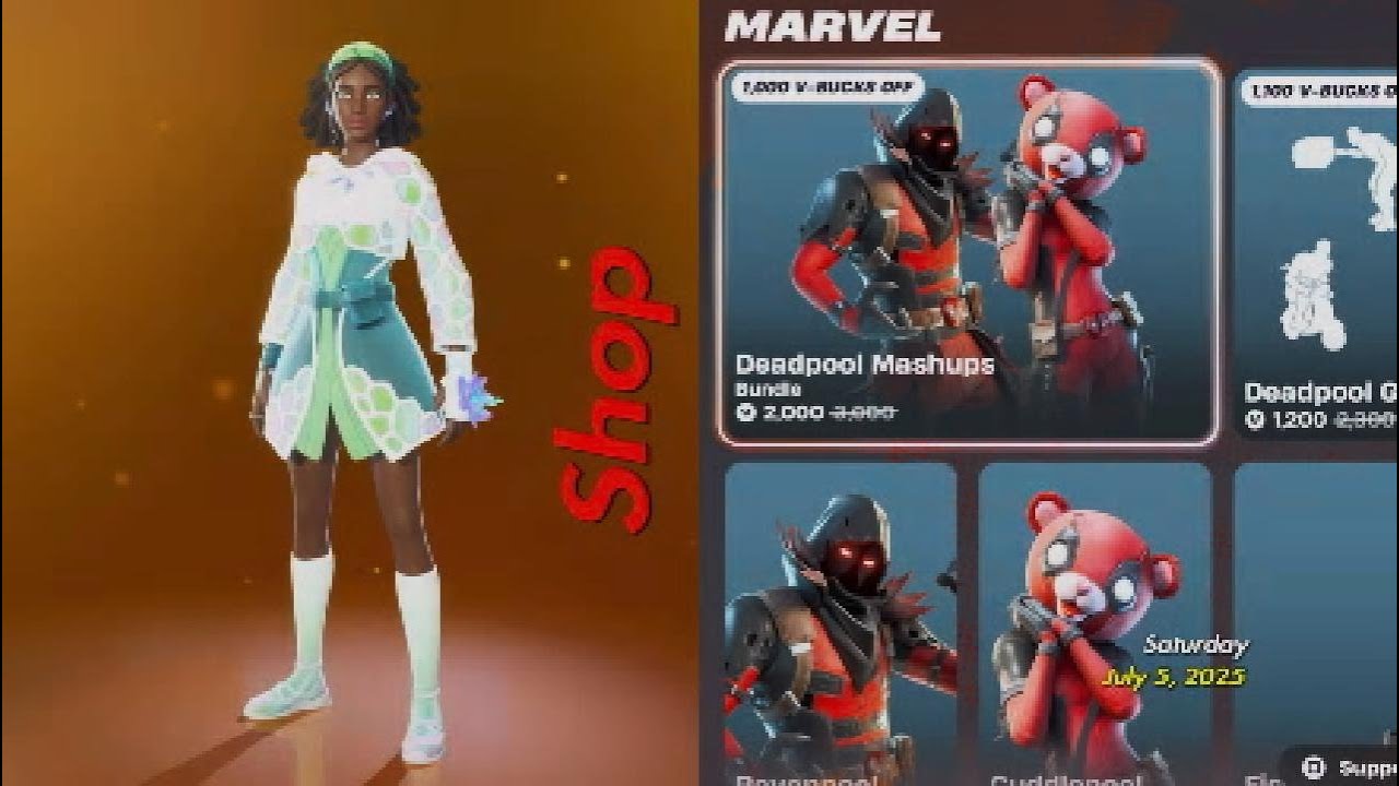 *NEW* The Century Garden, Let Loose Emote, Deadpool Mashups - Fortnite Shop Update - July 5, 2025