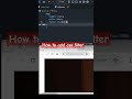 how to add css filter #coding #trending #shorts