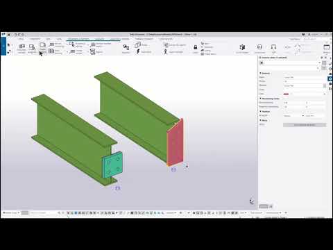 Tekla Structures 2020 - How to use the Farrat Thermal Break plugin
