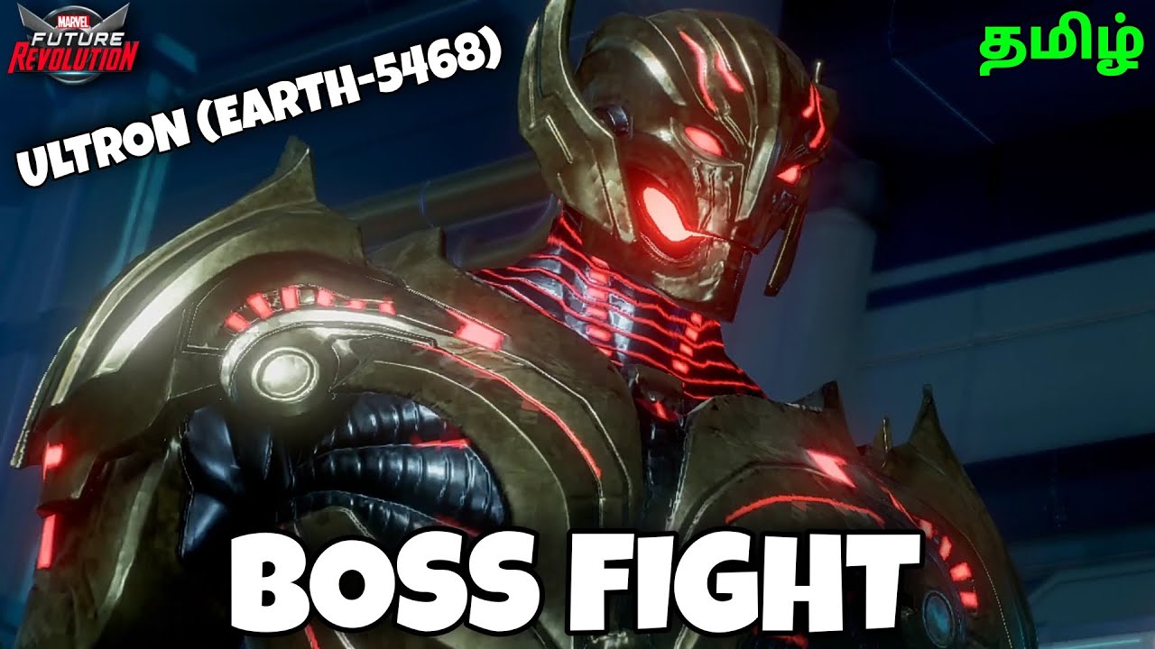 Ultron ( Earth-5468 ) Boss Fight | EPIC MISSION | Marvel Future Revolution Tamil