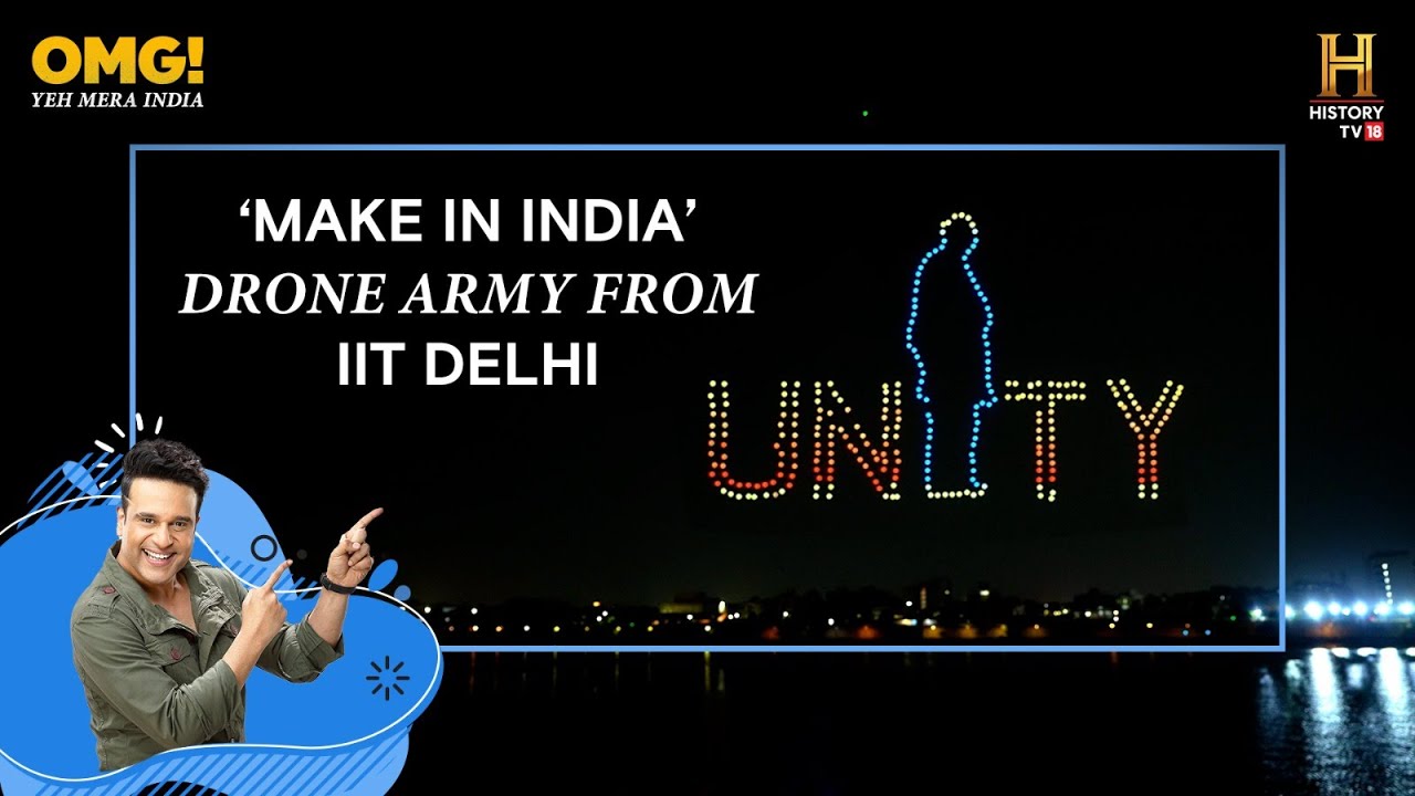 Innovative drones from IIT Delhi! 