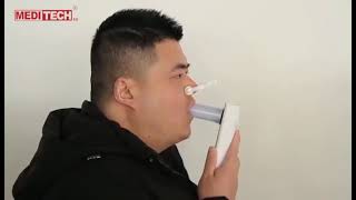 SpirOx #spirometer important for  measuring the volume of air inspired and expired by the lungs