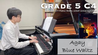 Grade 5 C4 A - Blue Waltz Abrsm Piano Exam 2025-2026 Stephen Fung