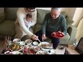 生後100日の赤ちゃん、お家でお食い初め 【高画質 SONY HDR-CX900で撮影】