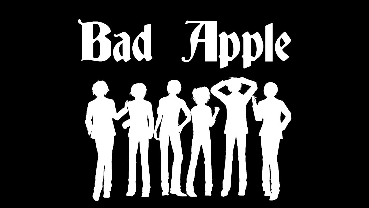 【MMD】Bad Apple【Ansatsu Kyoushitsu/Assassination Classroom】
