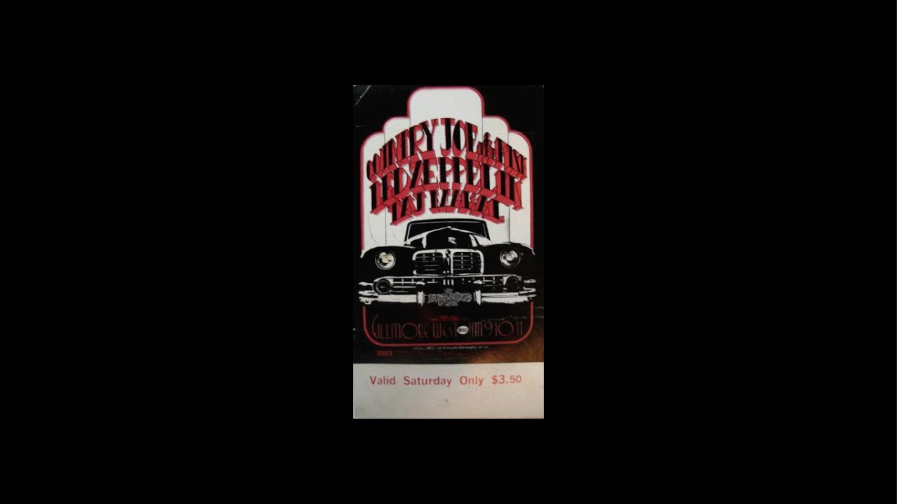 Led Zeppelin: Fillmore West (January 11th, 1969) Remastered