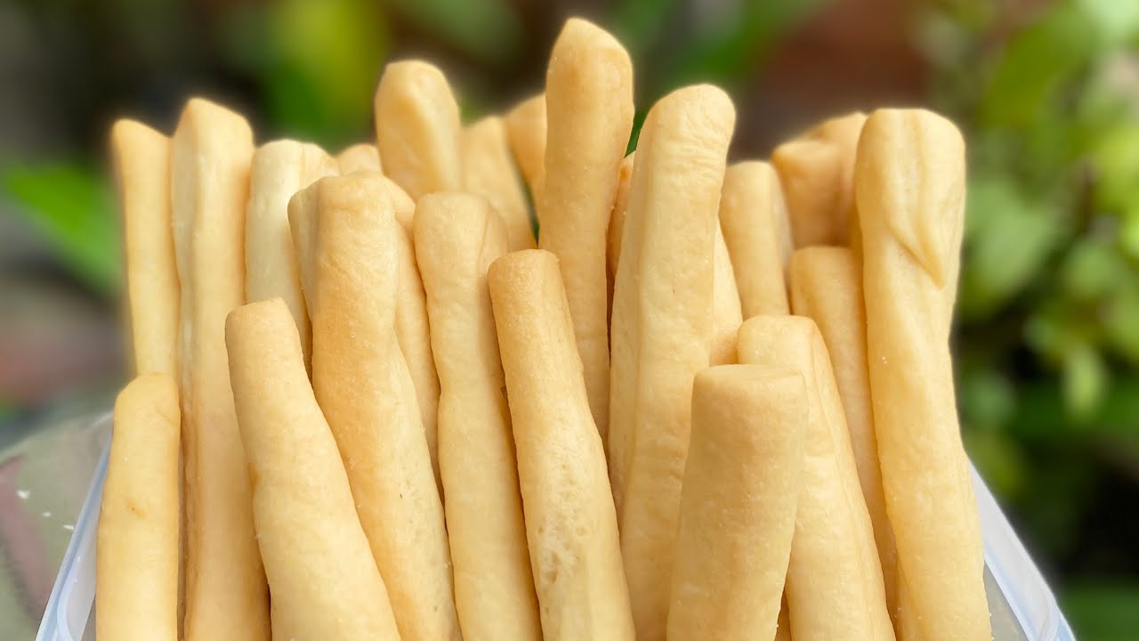 Breadsticks Easy Recipe/crunchy & delicious/面包棒/ขนมปังขาไก่เนยสด กรุบกรอบ ทำง่ายๆ พร้อมอธิบายละเอียด
