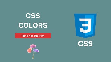 [ CSS Bài 4] Màu sắc trong css | Color in CSS - Front end CSS