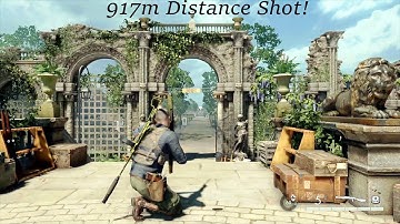 Sniper Elite 5 PC:DL Carbine Shooting Range Distance Test!