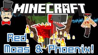 Minecraft Aether Extended Mod Red Moa & Phoenix New Rideable Mobs