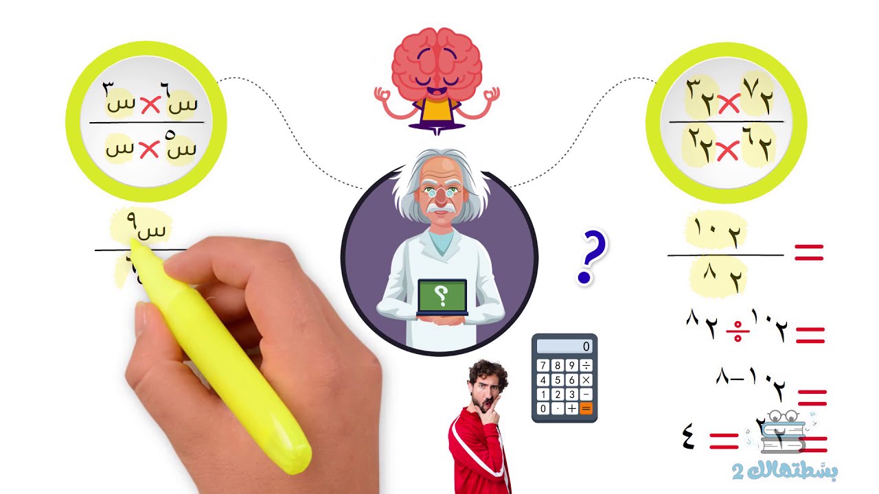 الدرس الثاني | القوة الصحيحه الغير سالبه | جبر | رياضة اولي اعدادي | مستر خالد عبد العزيز