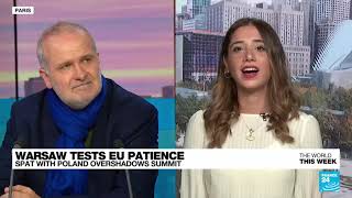 EU-Poland spat: "Times of crisis enable people to show their true colours."