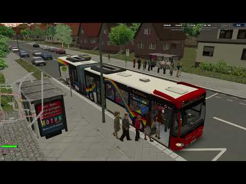 Let's Play OMSI.2 [REGION GRUNDORF V4] [#2] - Linie 11 nach Nordspitze Bauernhof