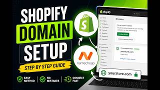 How To Connect Domain To Shopify | Shopify Domain Setup Bangla (Step By Step 2026)