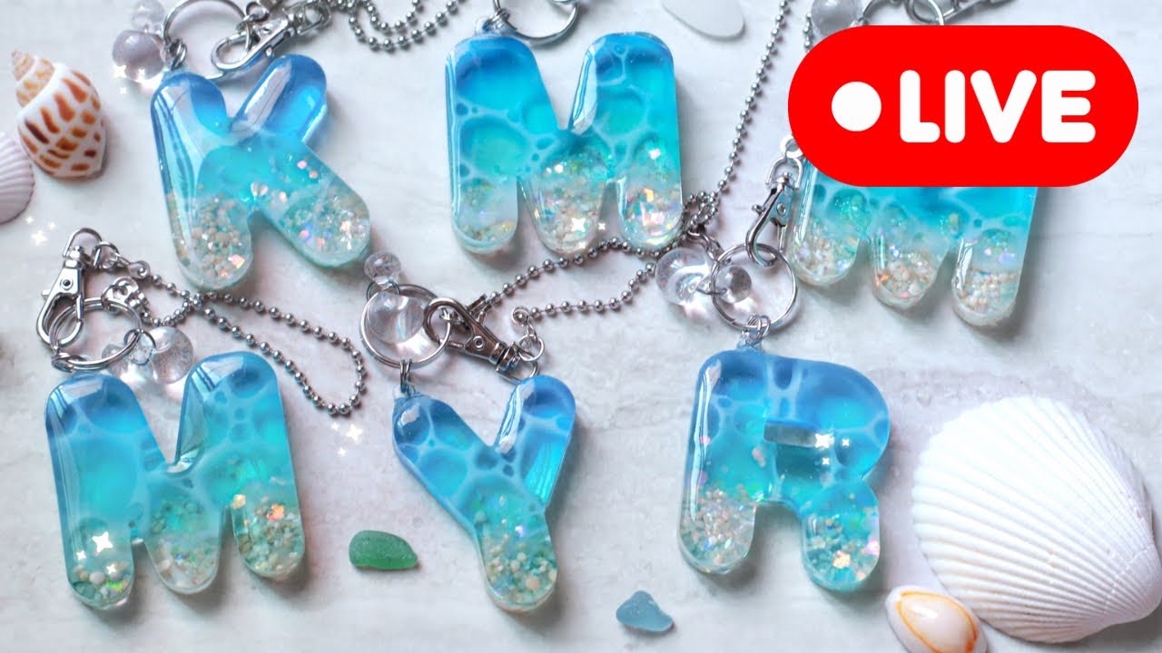 ハンドメイド レジン♡331 Resin art Stream 331 - YouTube