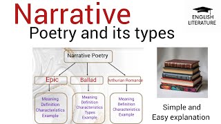 Narrative Poetry And Its Types.