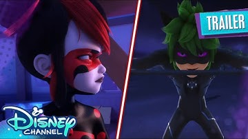Miraculous World: Paris; Shadybug and Claw Noir Official Trailer🖤✨💫 | Disney Channel