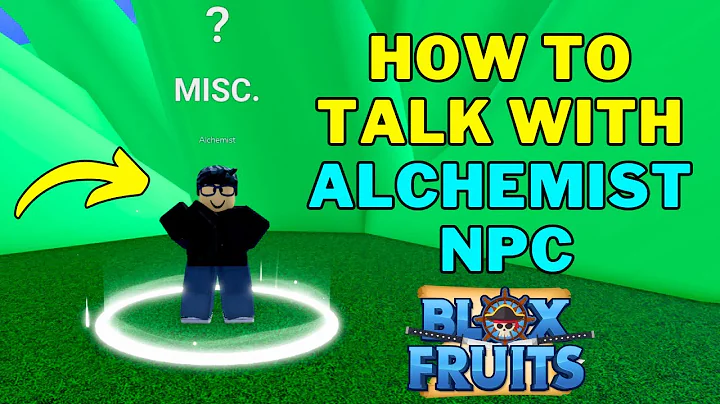 How To Talk With Alchemist NPC | What Does Alchemist NPC Do in Blox Fruits?