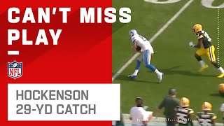 Details T.J. Hockenson Breaking Tackles on 29-Yd Catch News