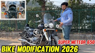 Bike Modification In Karolbagh 2026 Super Meteor 650 