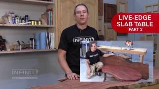 Live-Edge Slab Table Part 2 - How To Make a Beautiful Tabletop Live-Edge Slab Table Part 2 - How To Make a Beautiful Tabletop