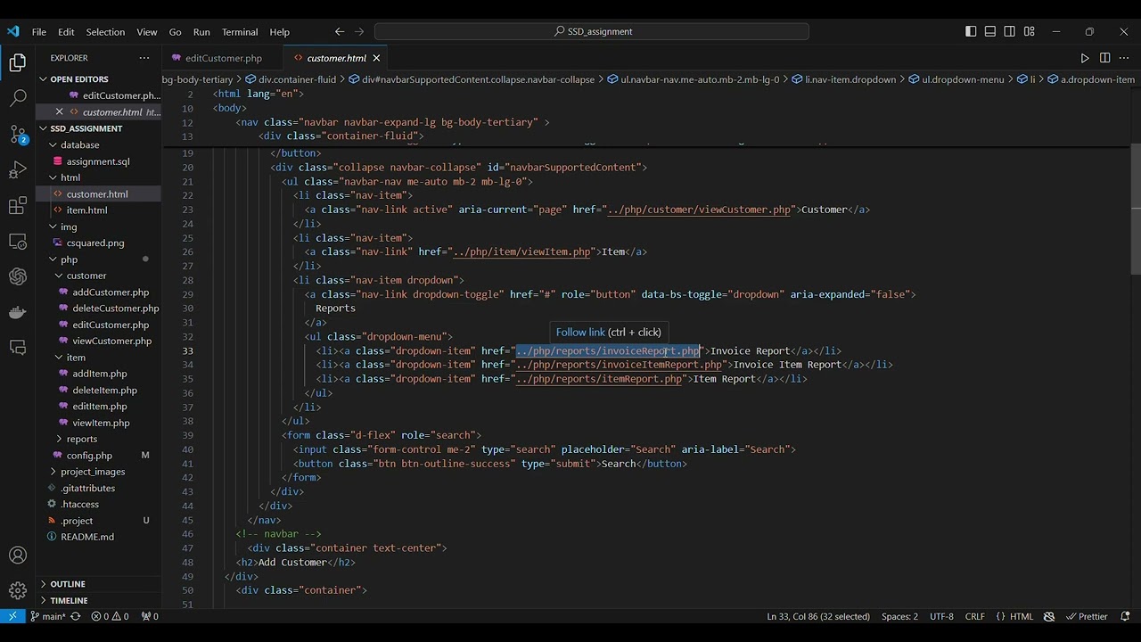 SSD Assignment vulnerability fixing | Directory Browsing | Application Error Disclosure