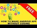 {Hindi/Urdu} How To Make An Android APP And EARN MONEY Without Coding