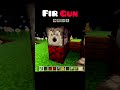 Minecraft Automatic Fire Shooter Build 🚀 #minecraft