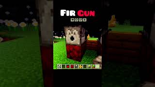 Minecraft Automatic Fire Shooter Build 🚀 #minecraft