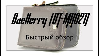Мужское кожаное портмоне Baellerry (BT-MK021). Быстрый обзор.