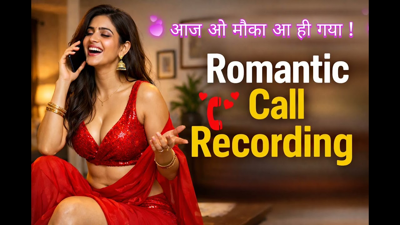 Romantic call in loving couple 