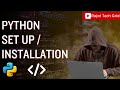 Python Installation | 4 Different ways | 4 treeke Python ko install/set up krne ke | Python Tutorial