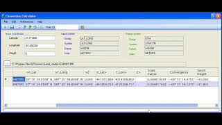 Geodetic Settings - 2008