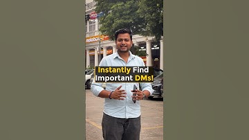 Instantly find Important Instagram Messages #shorts #instagram #insta #tipsandtricks #howto #techtip