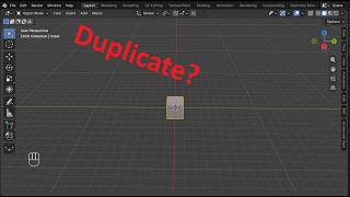 Duplicate in blender
