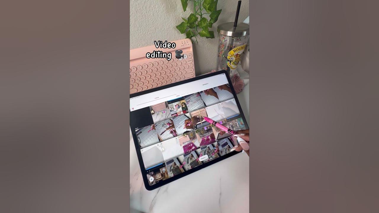 Video editing on my iPad #inshot #ipadapps #appleproducts #ipad