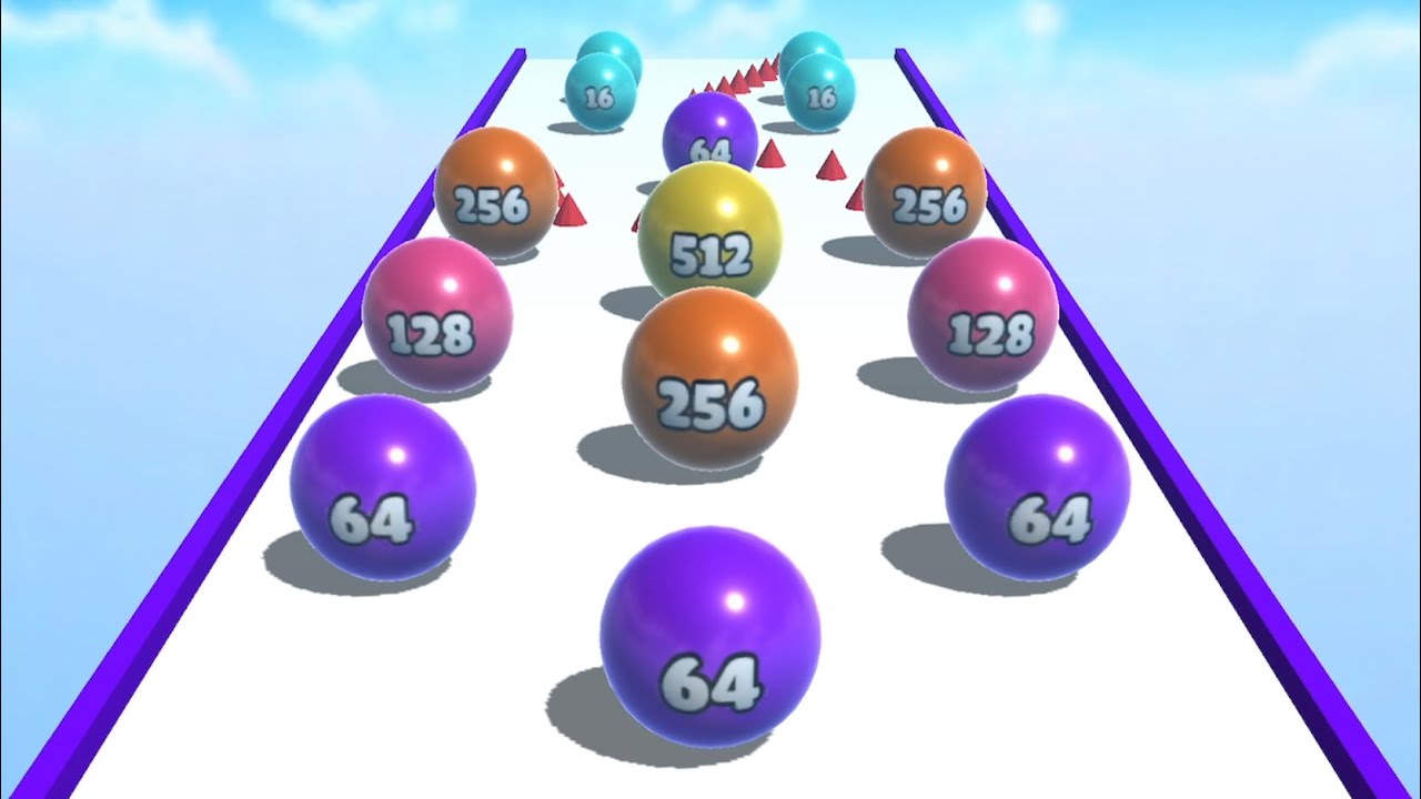 Ball Merge 2048 - All Levels Gameplay Walkthrough Android iOS #58