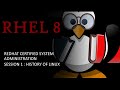 History of Linux in Hindi | Linux for beginner in Hindi | SESSION 1 | RHCSA | RED HAT 8 |