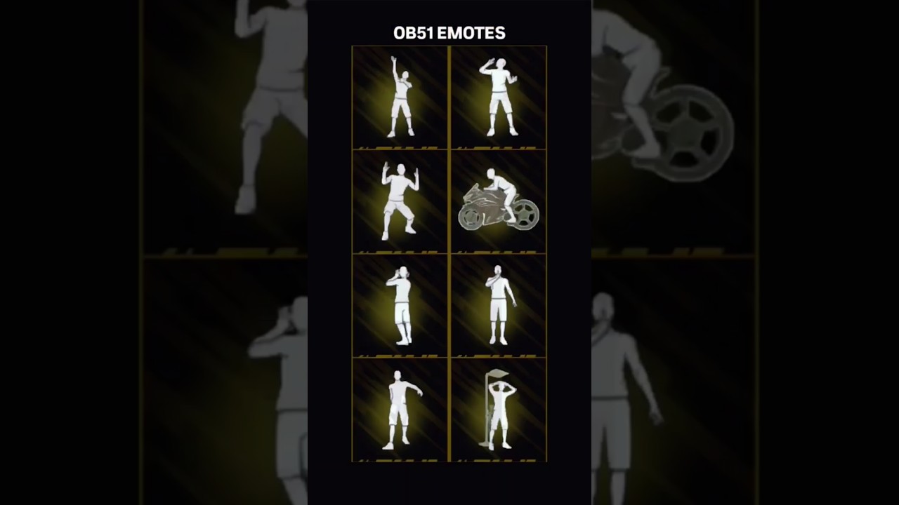 new emotes ob51 update 🕺|| 