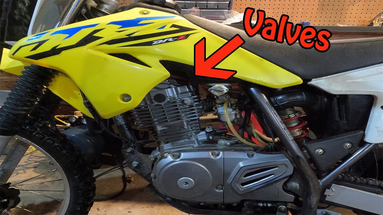Suzuki DRZ 125 2021 года — регулировка карбюратора и клапанов