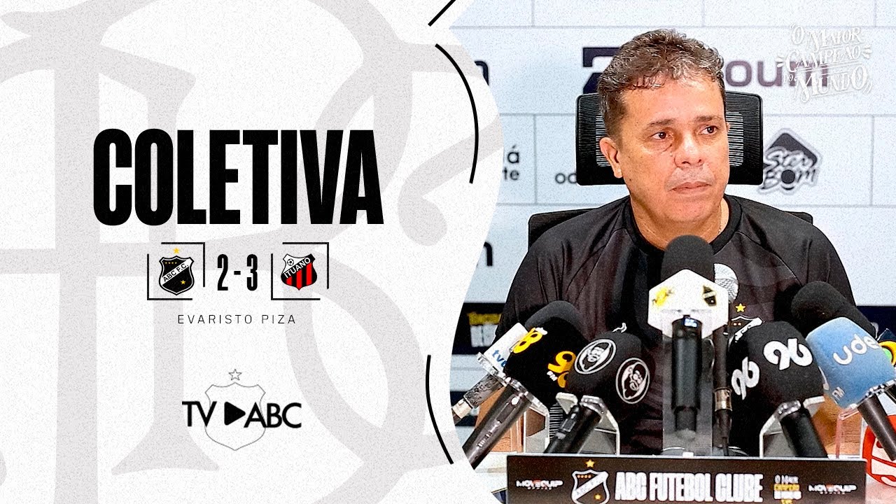 #BrasileiroSérieC | Coletiva Evaristo Piza - ABC 2 x 3 Ituano/SP - 03/05/2025